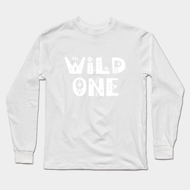 Wild One Long Sleeve T-Shirt by ElenaDanilo